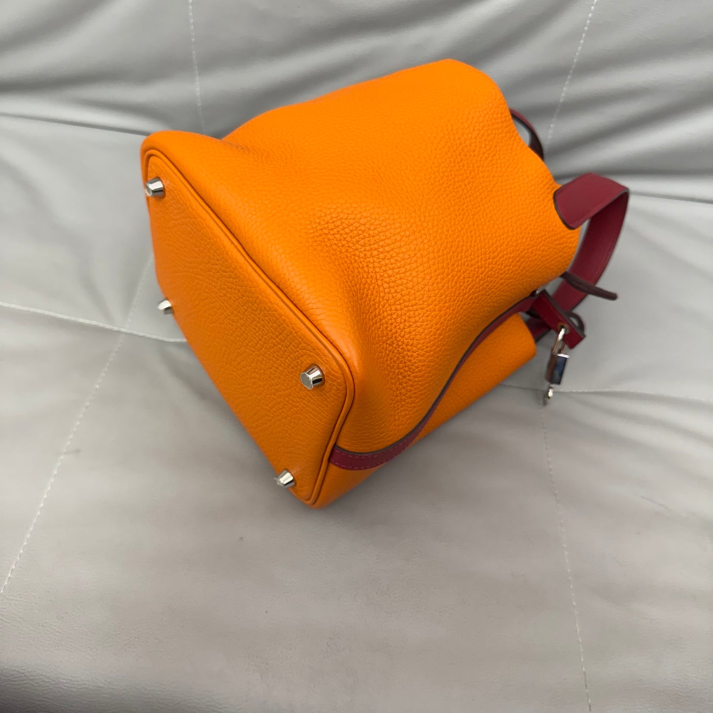 Hermes - Picotin - Leather - Orange - (small)