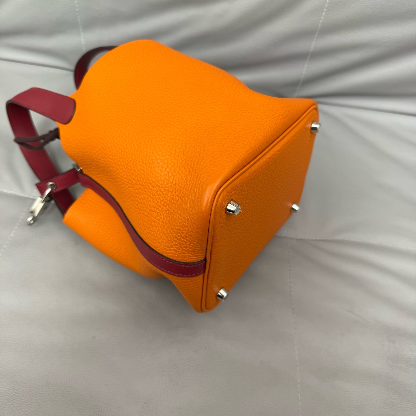 Hermes - Picotin - Leather - Orange - (small)