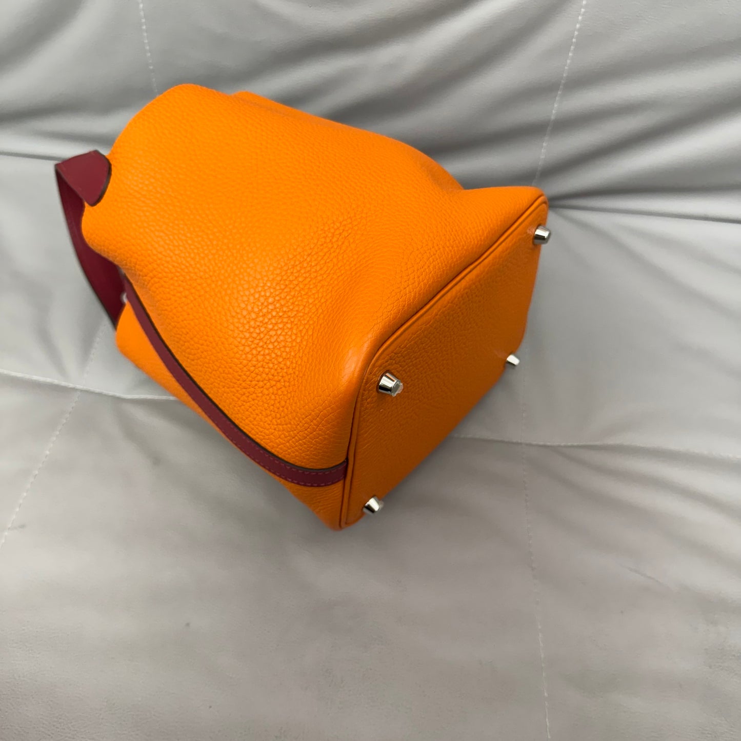 Hermes - Picotin - Leather - Orange - (small)