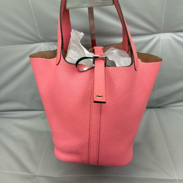 Hermes - Picotin - Leather - Pink - (small)