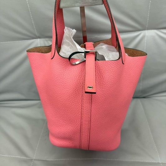 Hermes - Picotin - Leather - Pink - (small)