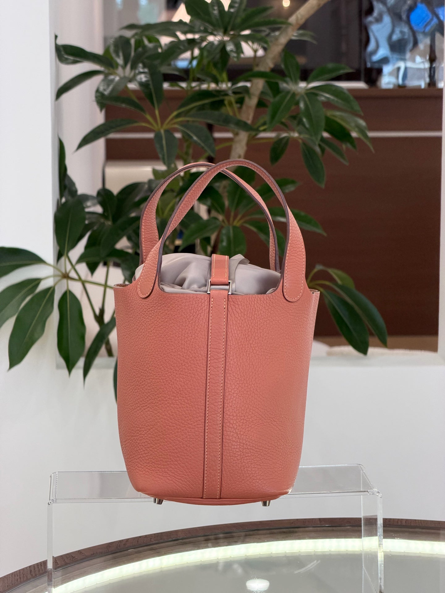 Hermes - Picotin - Leather - Pink - (small)