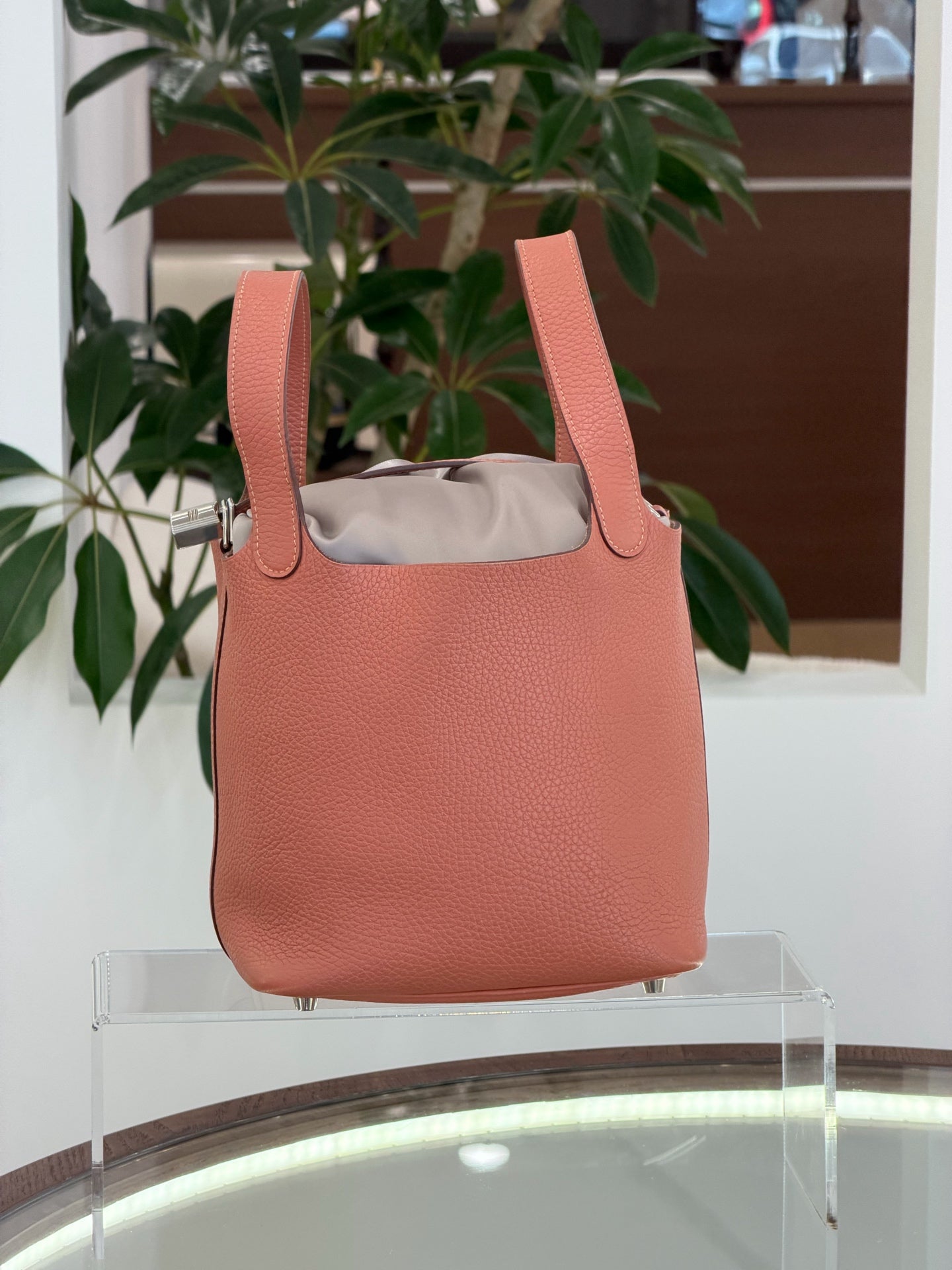 Hermes - Picotin - Leather - Pink - (small)