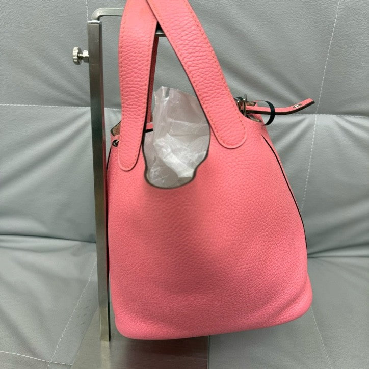Hermes - Picotin - Leather - Pink - (small)