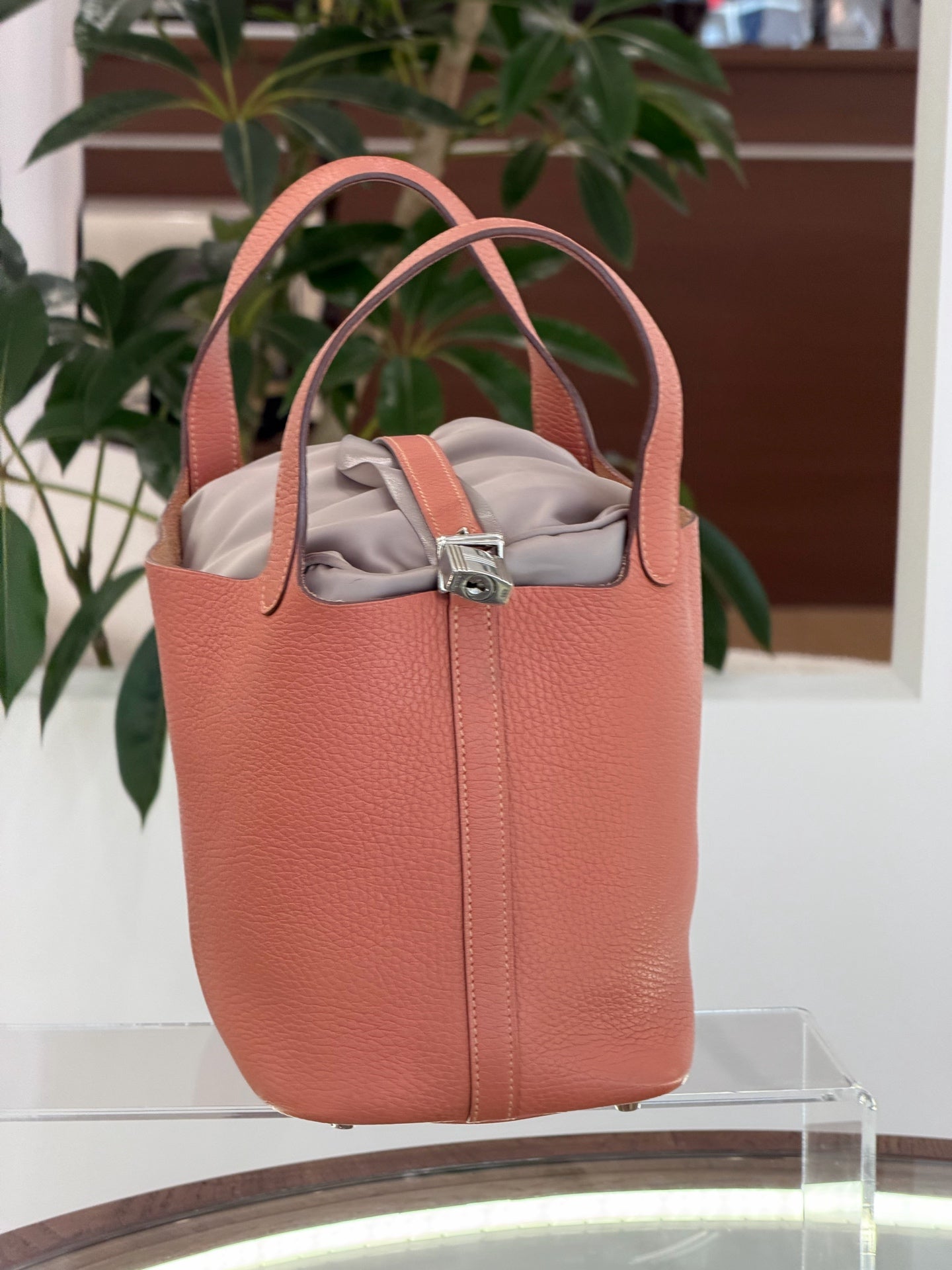 Hermes - Picotin - Leather - Pink - (small)