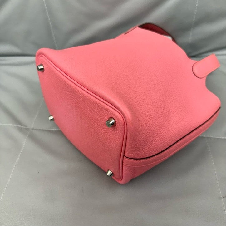 Hermes - Picotin - Leather - Pink - (small)