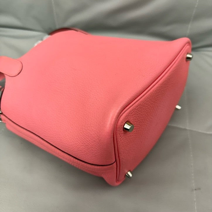 Hermes - Picotin - Leather - Pink - (small)