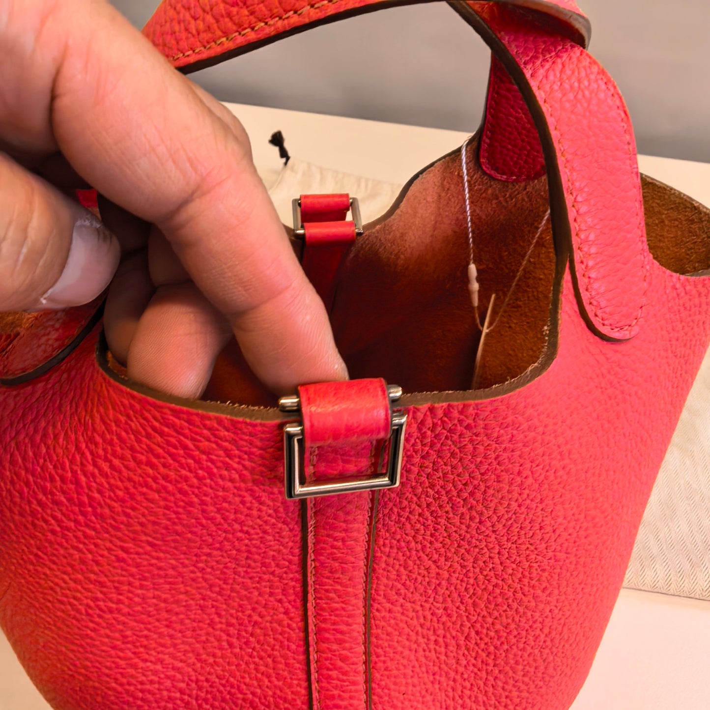 Hermes - Picotin - Leather - Pink - (small)