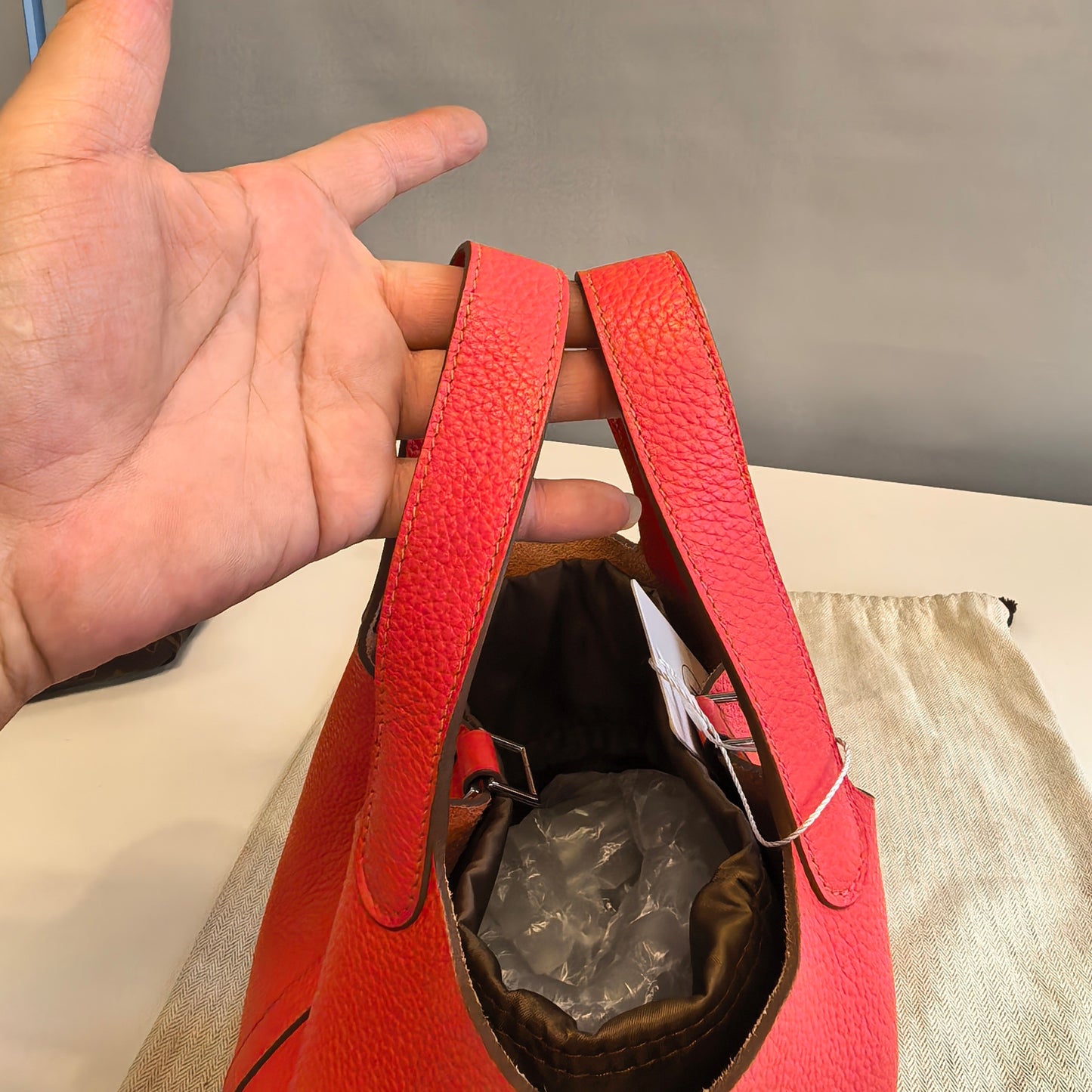 Hermes - Picotin - Leather - Pink - (small)