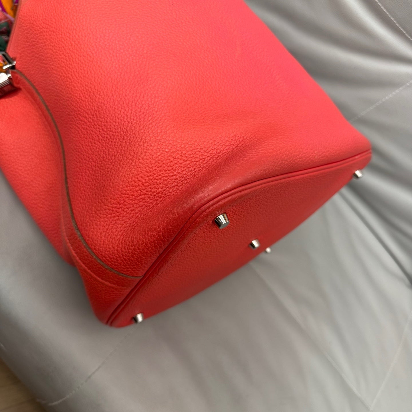 Hermes - Picotin - Leather - Red - (large)