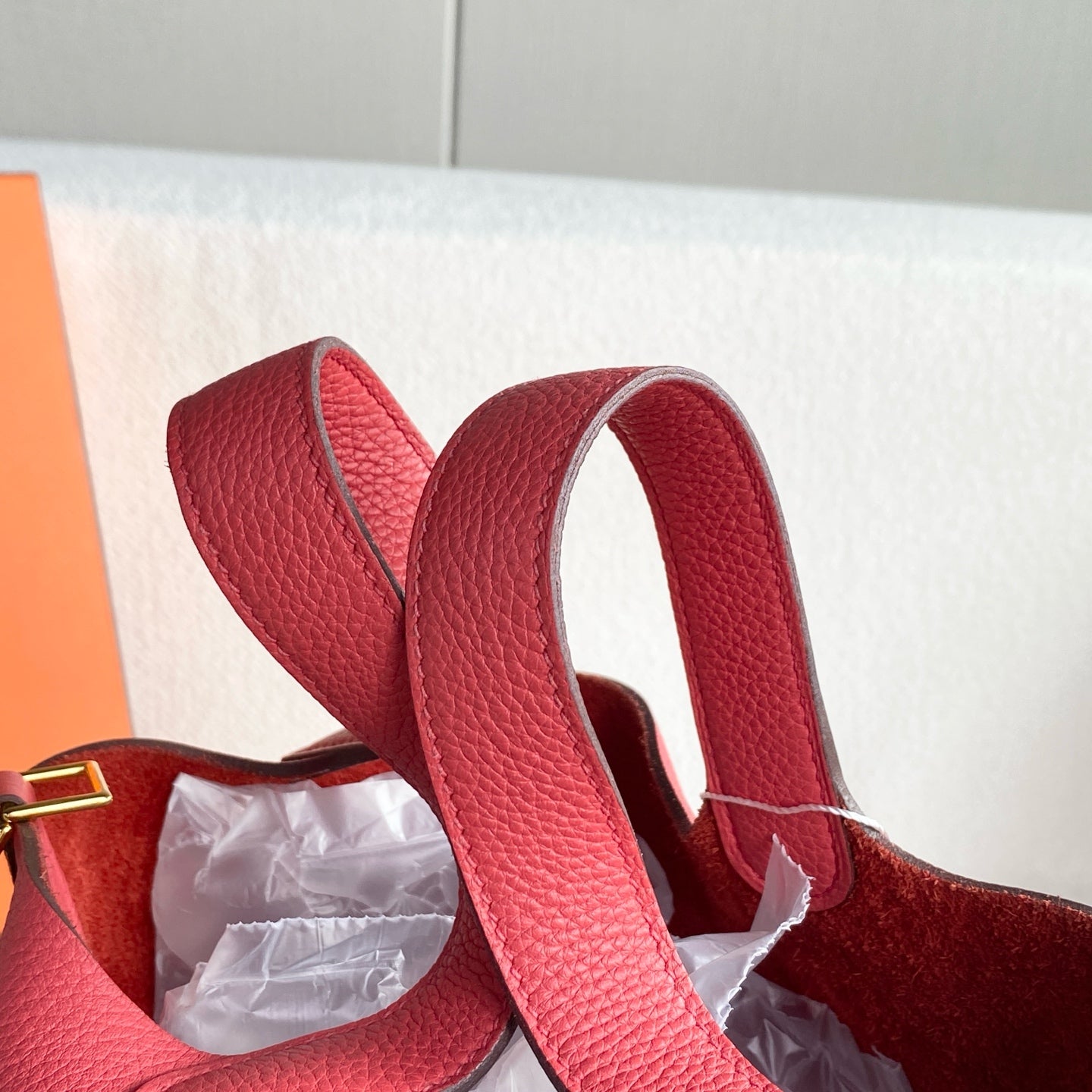 Hermes - Picotin - Leather - Red - (mini)