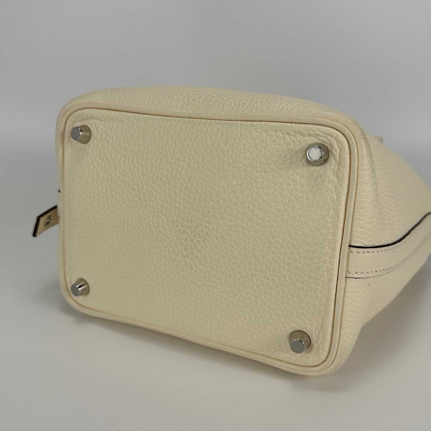 Hermès - Picotin - Leather - White - (medium)