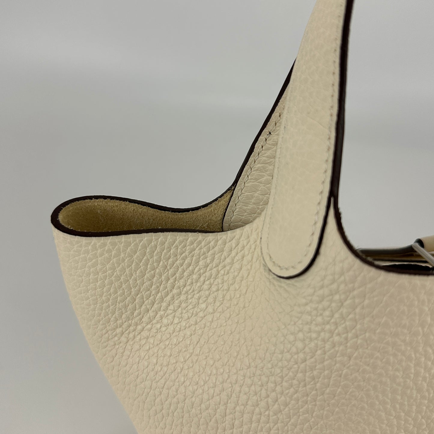 Hermès - Picotin - Leather - White - (medium)