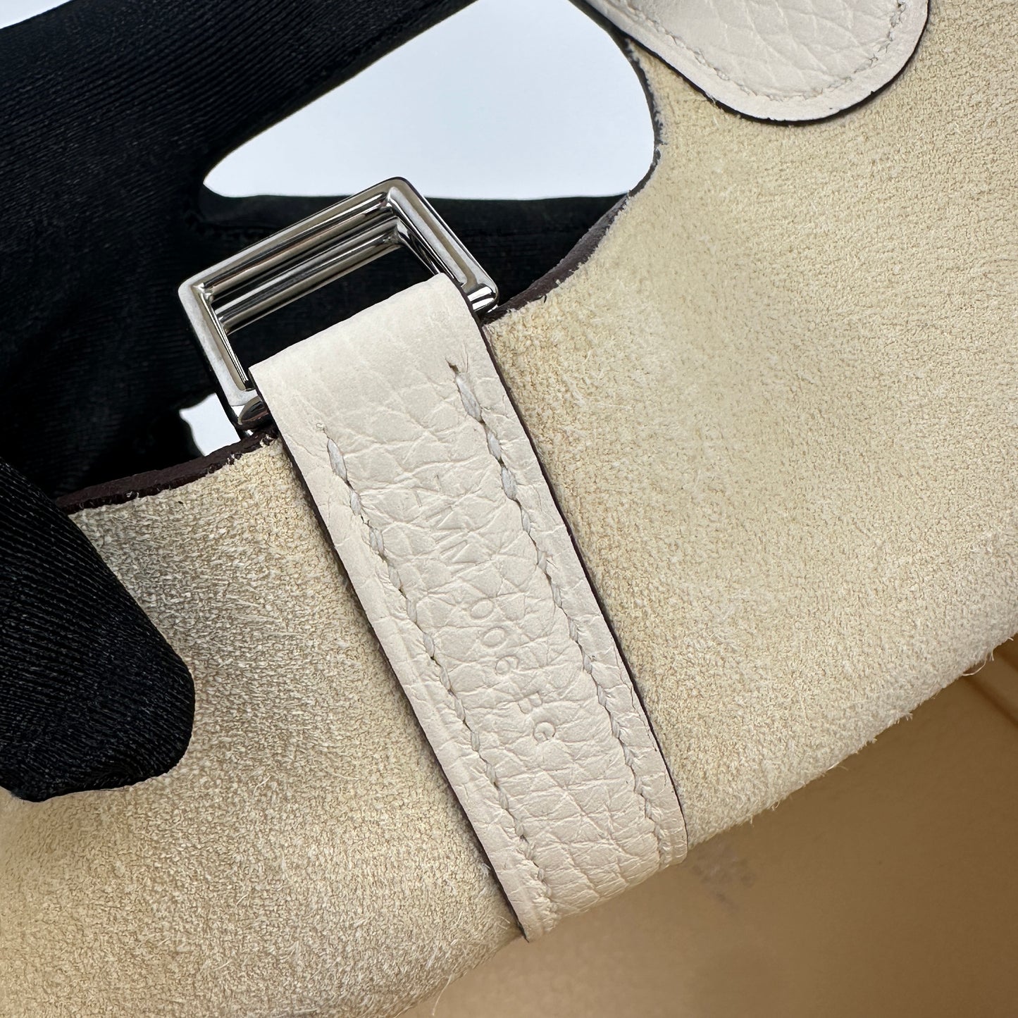 Hermès - Picotin - Leather - White - (medium)