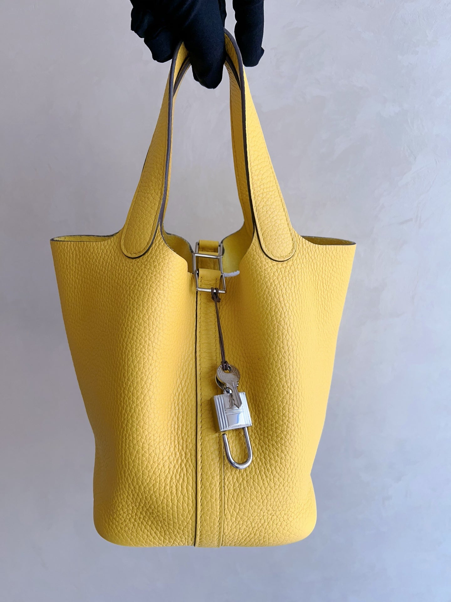 Hermes - Picotin - Leather - Yellow - (small)