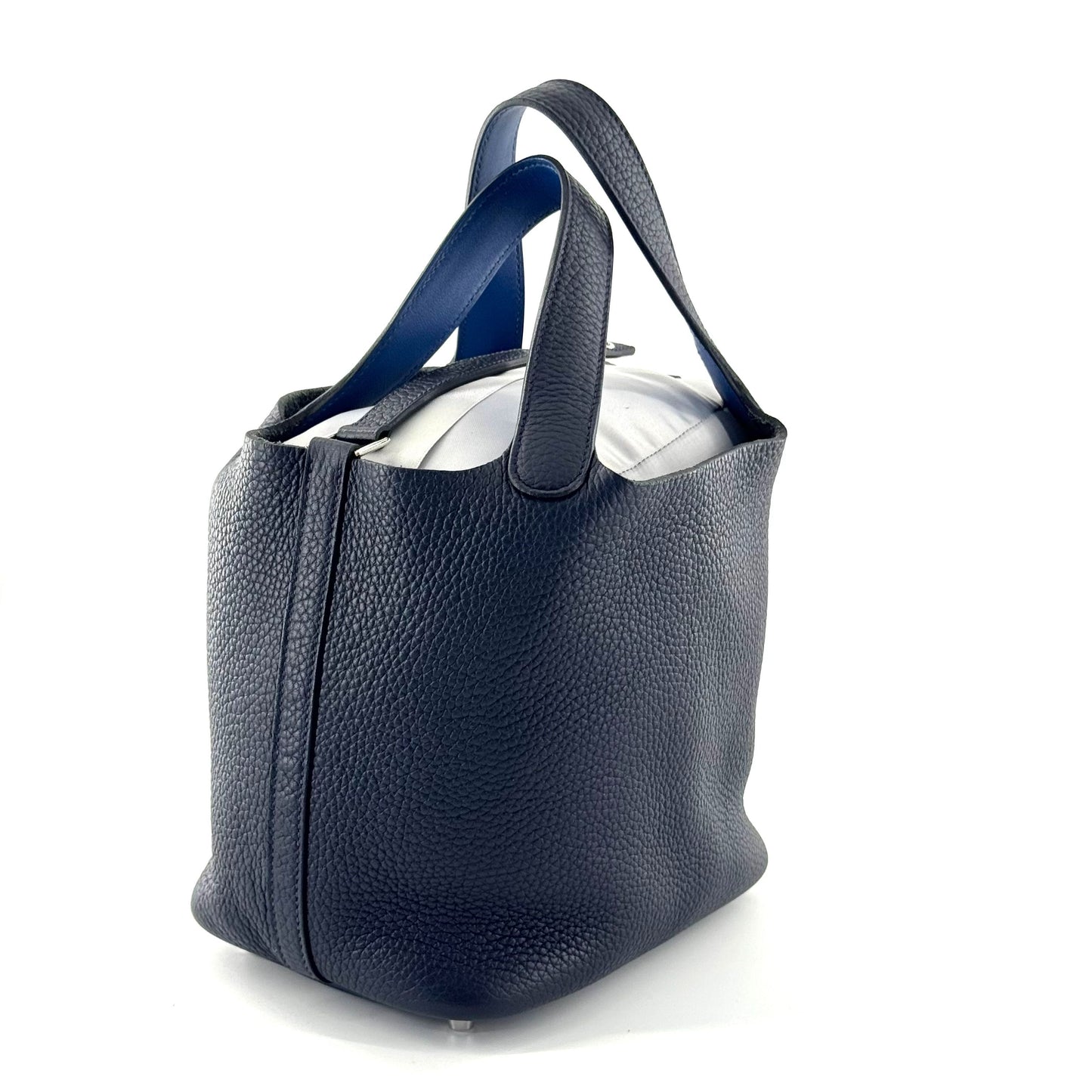 Hermes - Picotin Lock - Leather - Navy