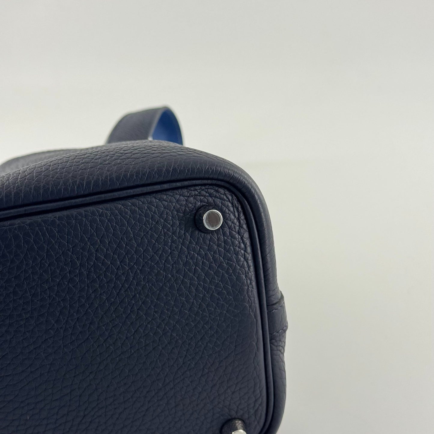 Hermes - Picotin Lock - Leather - Navy