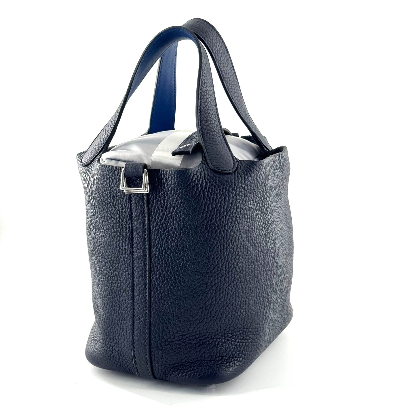 Hermes - Picotin Lock - Leather - Navy