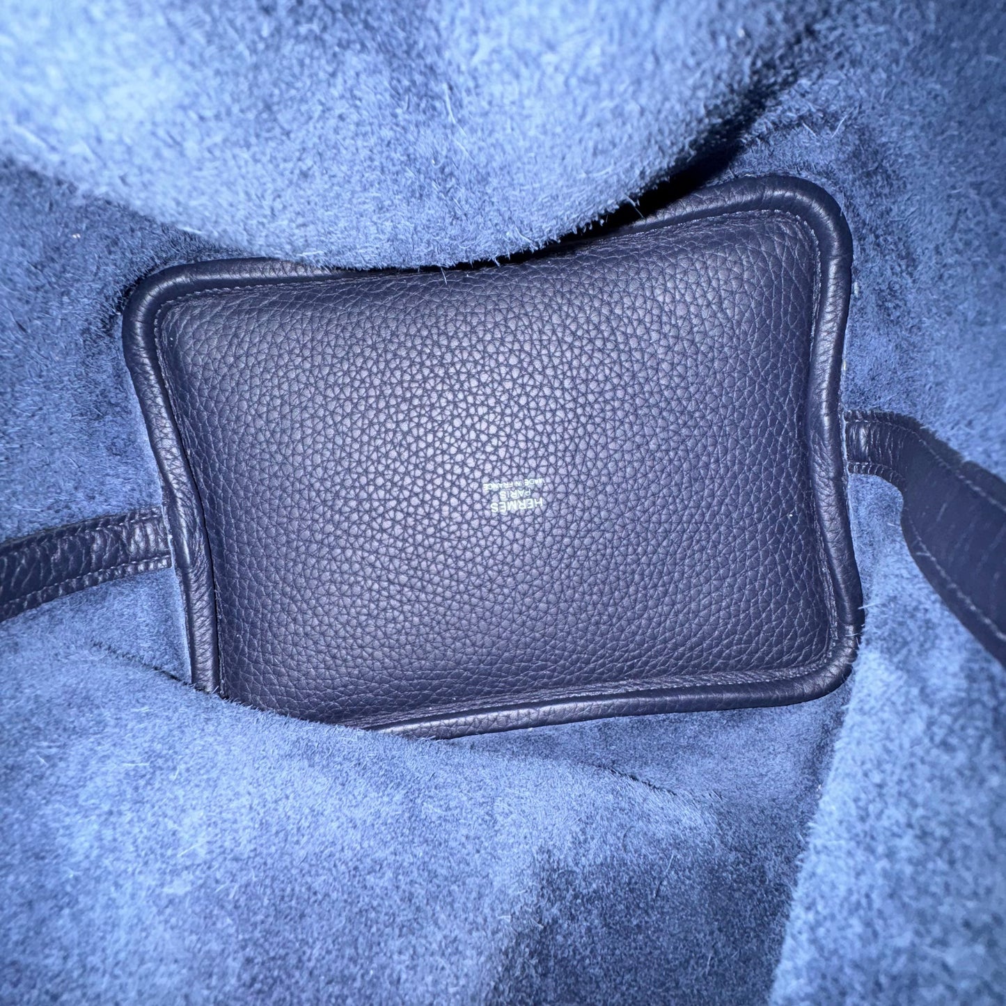 Hermes - Picotin Lock - Leather - Navy