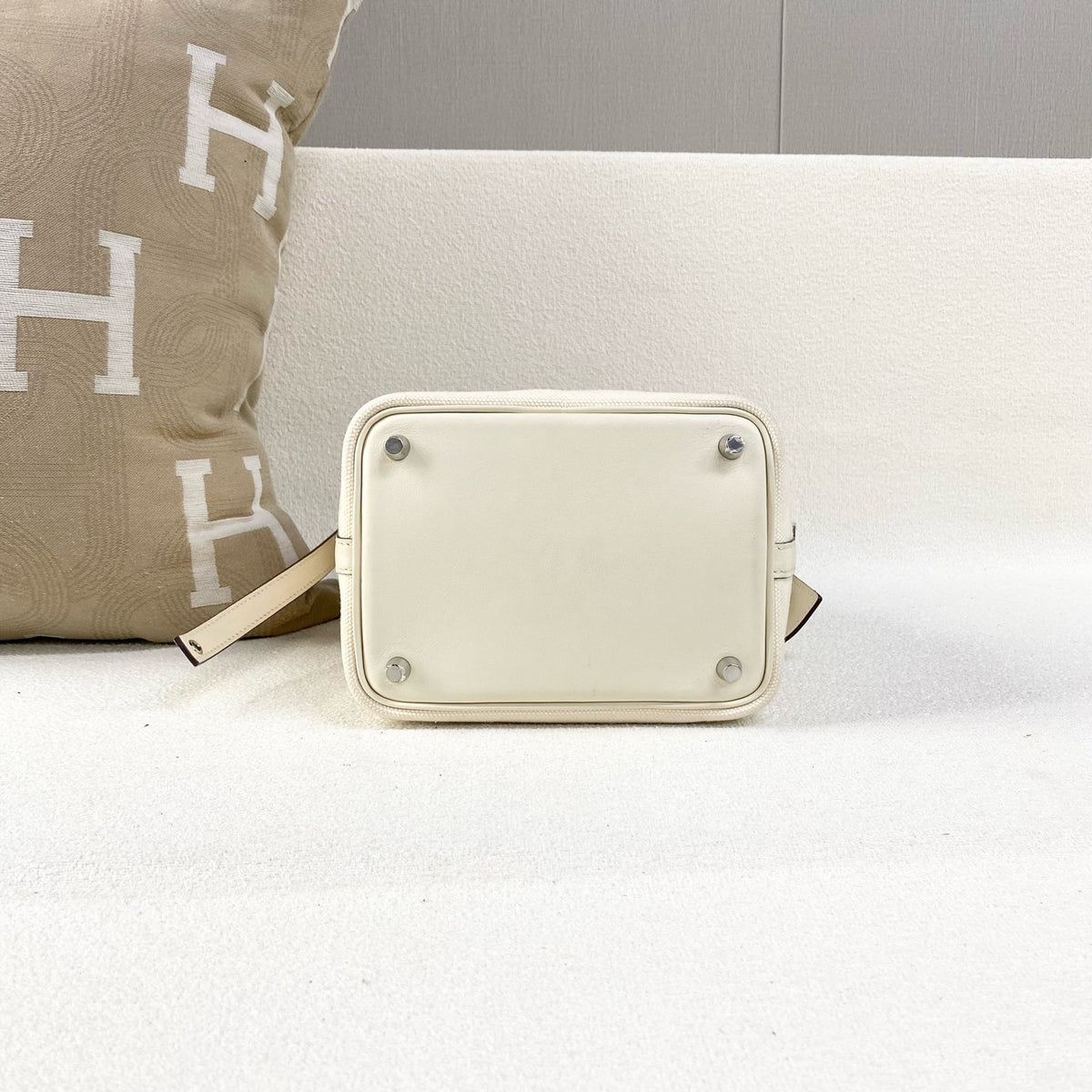 Hermes - Picotin Lock 18 - Cloth - Beige - (mini)