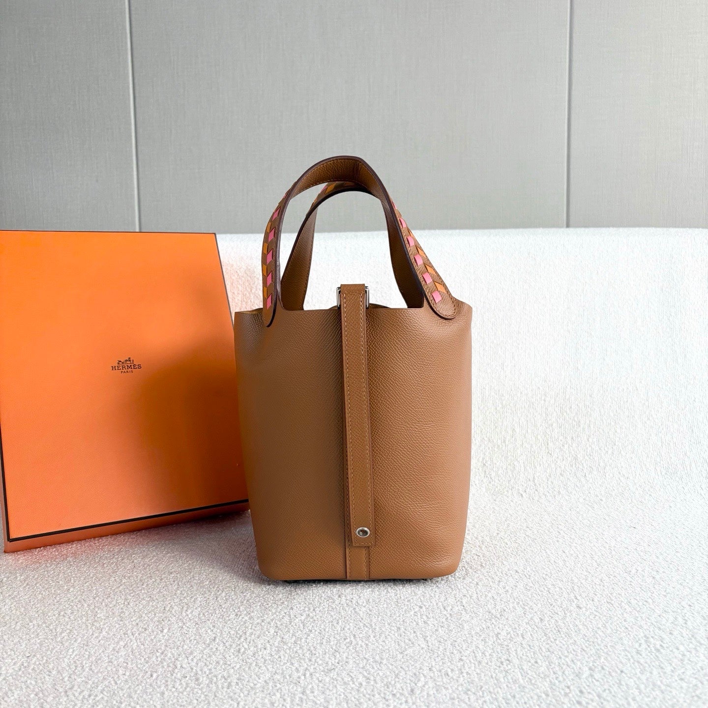 Hermes - Picotin Lock 18 - Epsom leather - Brown - (mini)