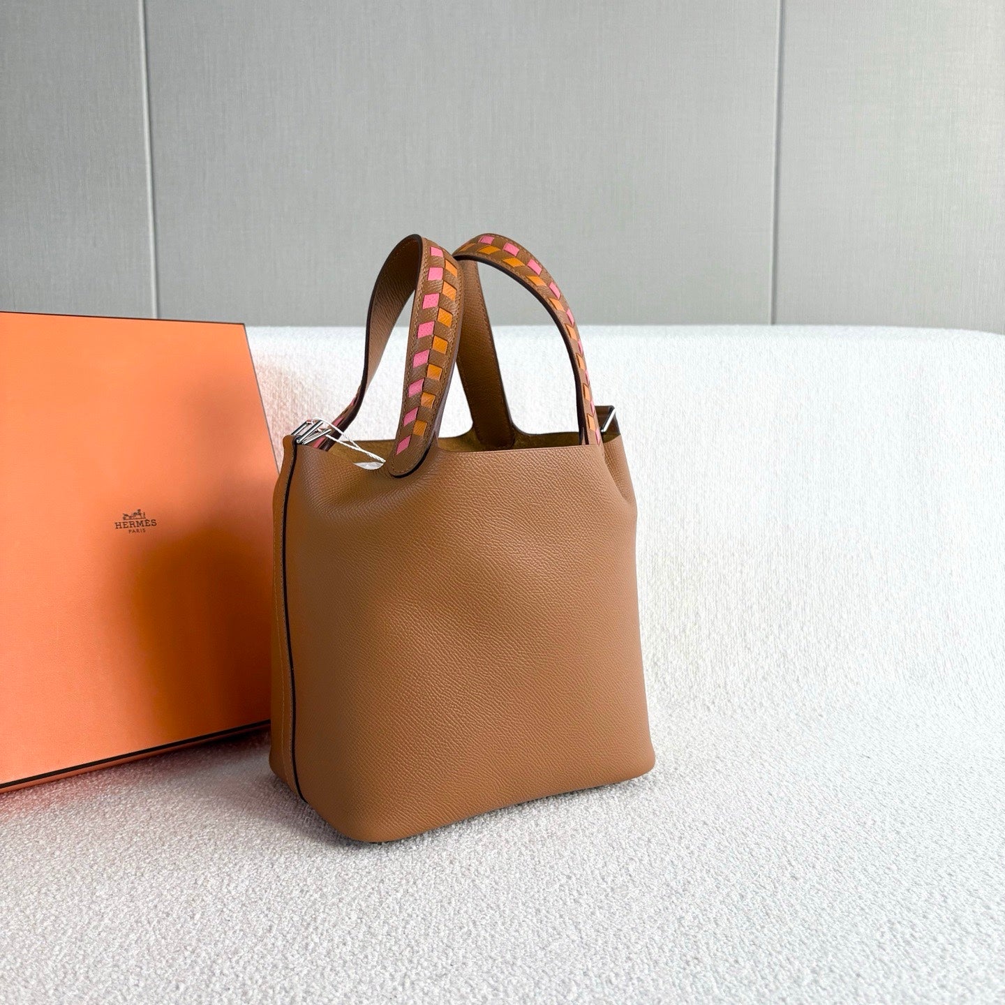 Hermes - Picotin Lock 18 - Epsom leather - Brown - (mini)