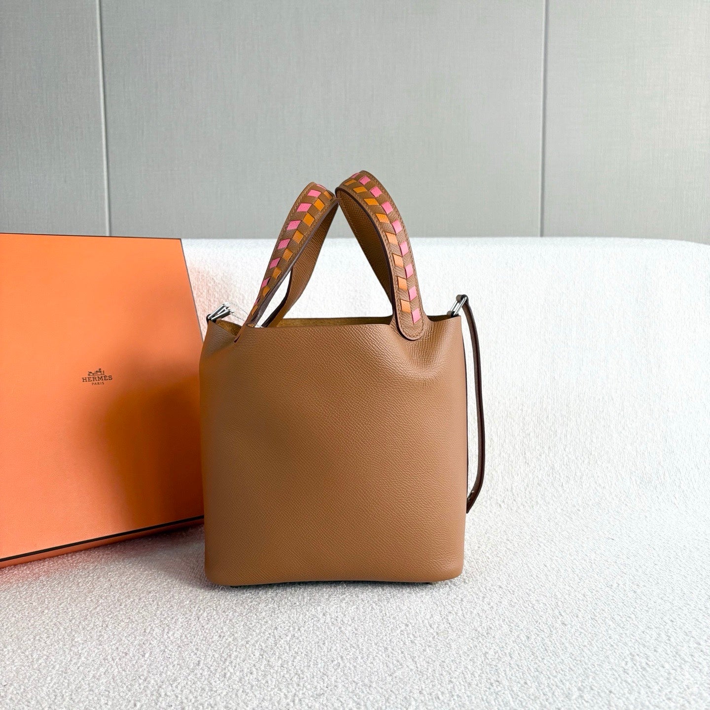Hermes - Picotin Lock 18 - Epsom leather - Brown - (mini)