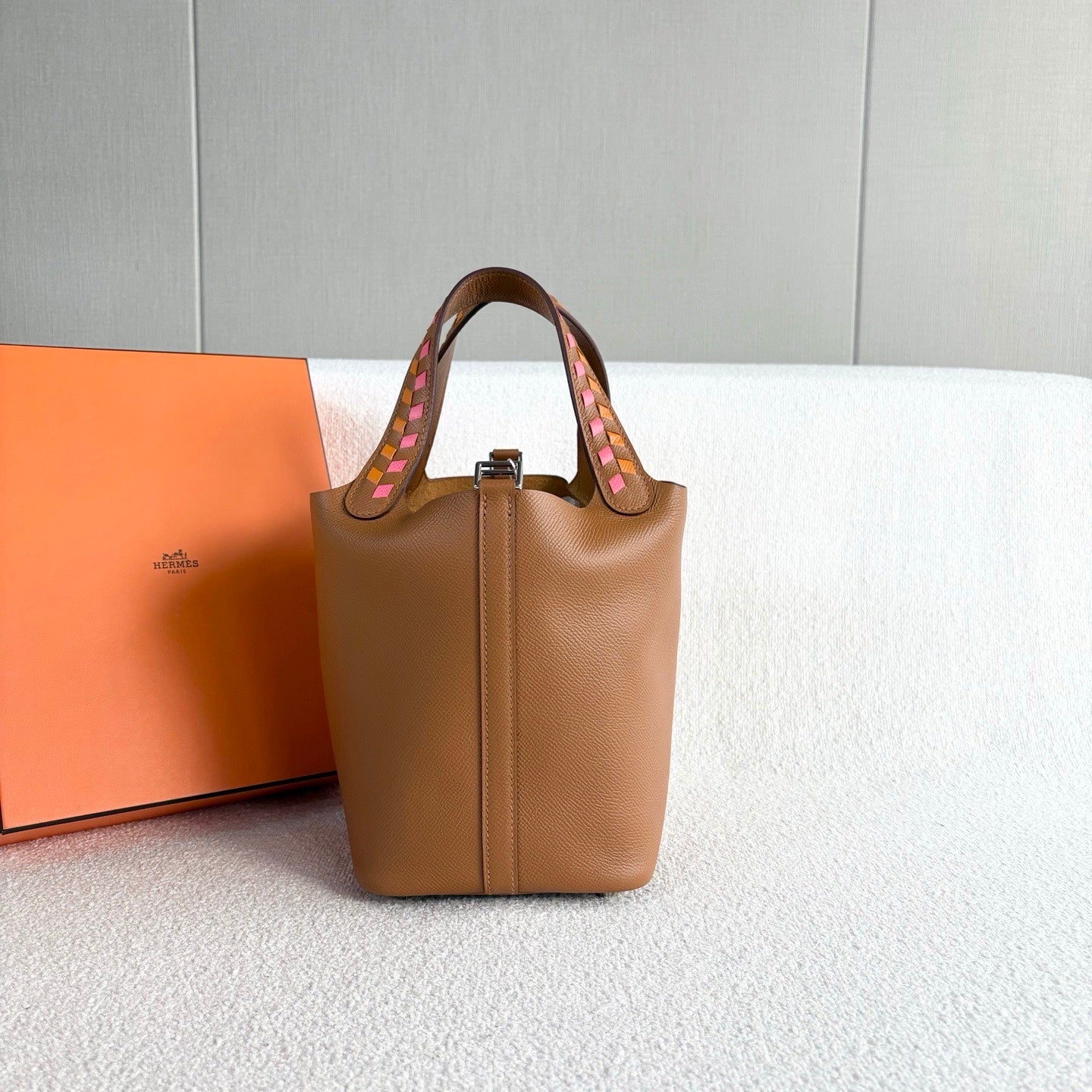 Hermes - Picotin Lock 18 - Epsom leather - Brown - (mini)