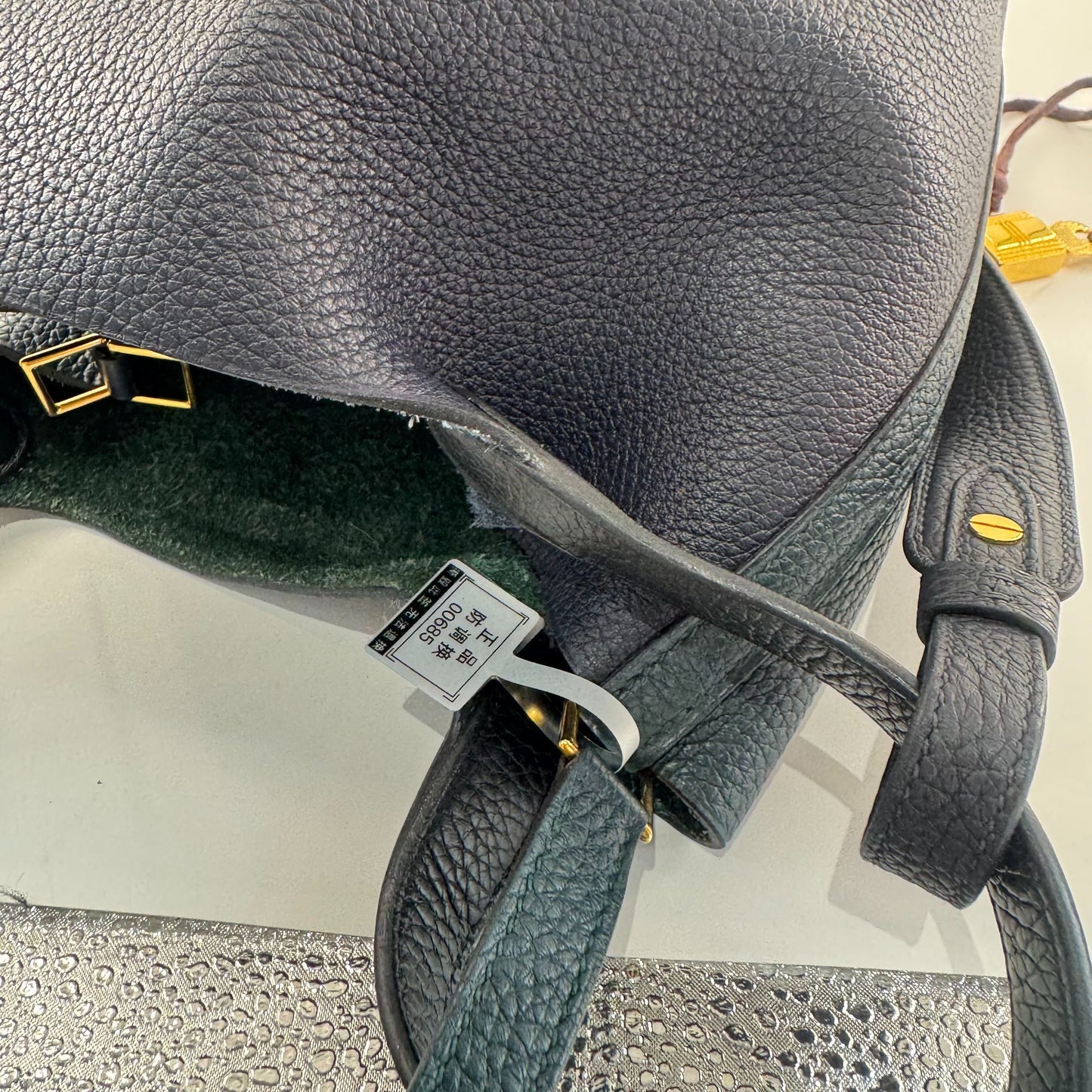 Hermès - Picotin Lock 18 - Grained leather - Deep Blue and Teal Green Bi-Color with Gold-Tone Hardware - (mini)