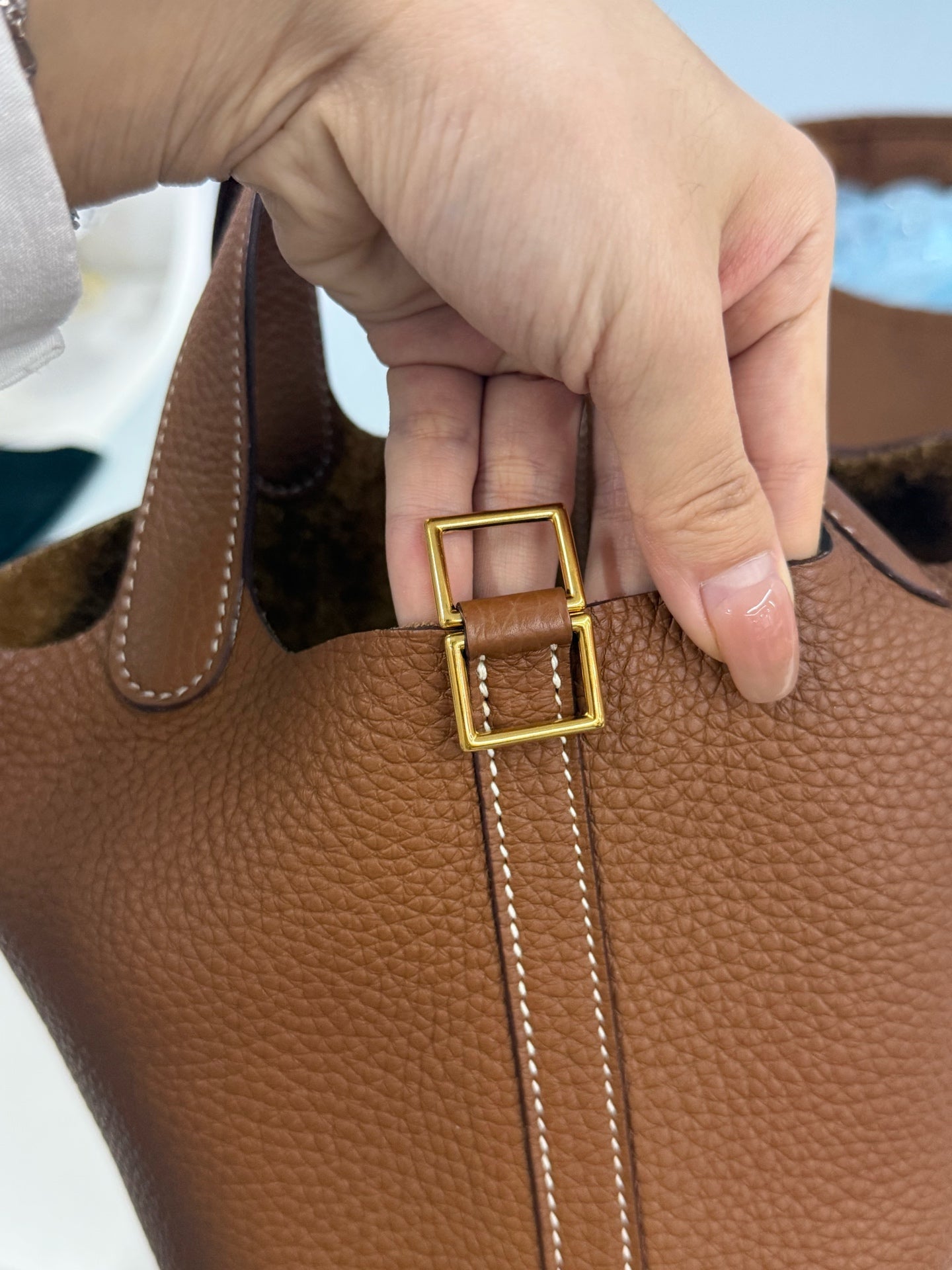 Hermès - Picotin Lock 18 - Leather - Brown - (Mini)