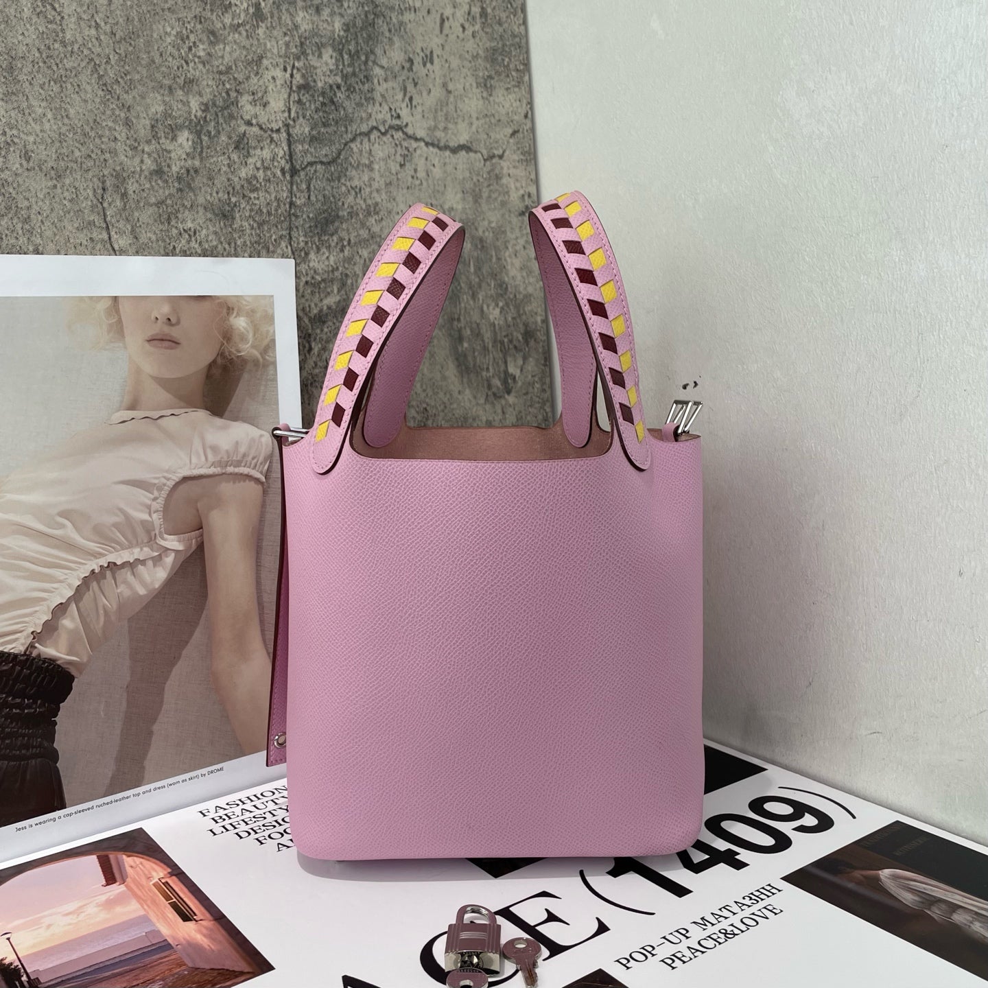 Hermès - Picotin Lock 18 - Leather - Pink - (mini)