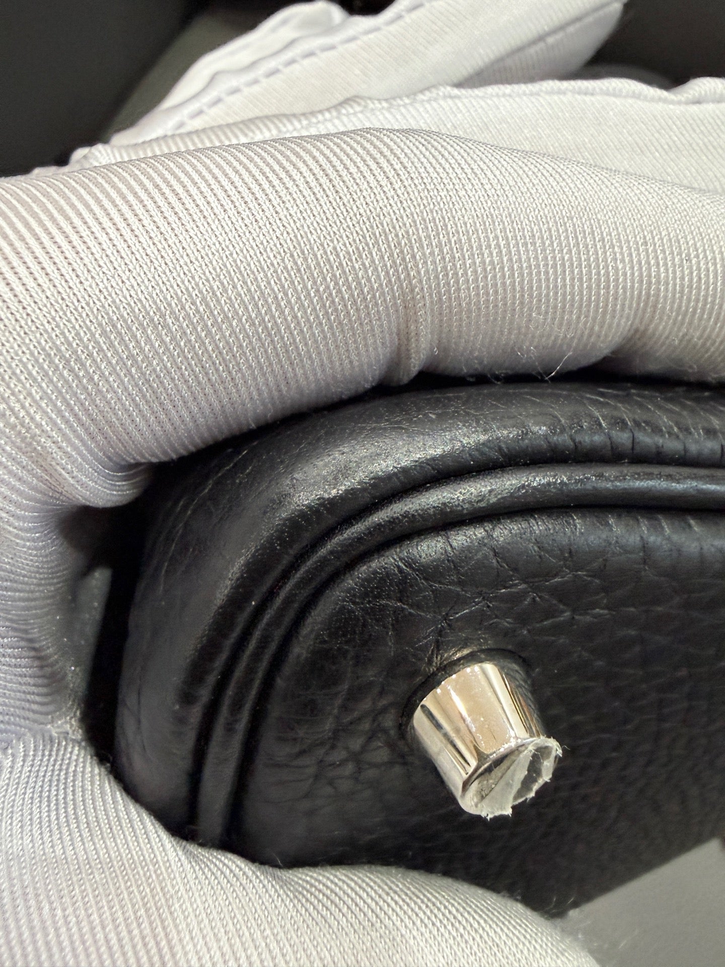 Hermès - Picotin Lock 18 - Taurillon Clemence leather - Black with Silver-Tone Hardware - (18)