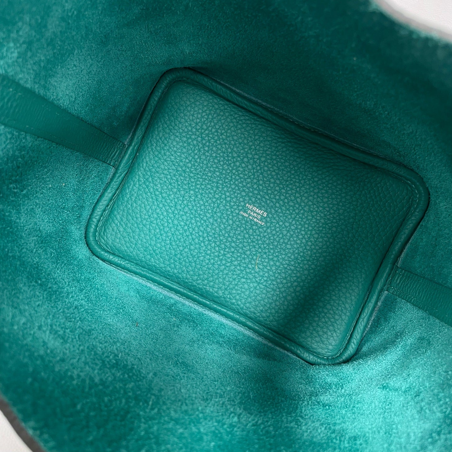 Hermès - Picotin Lock 18 - Taurillon Clemence leather - Emerald Green with Silver-Tone Hardware - (mini)
