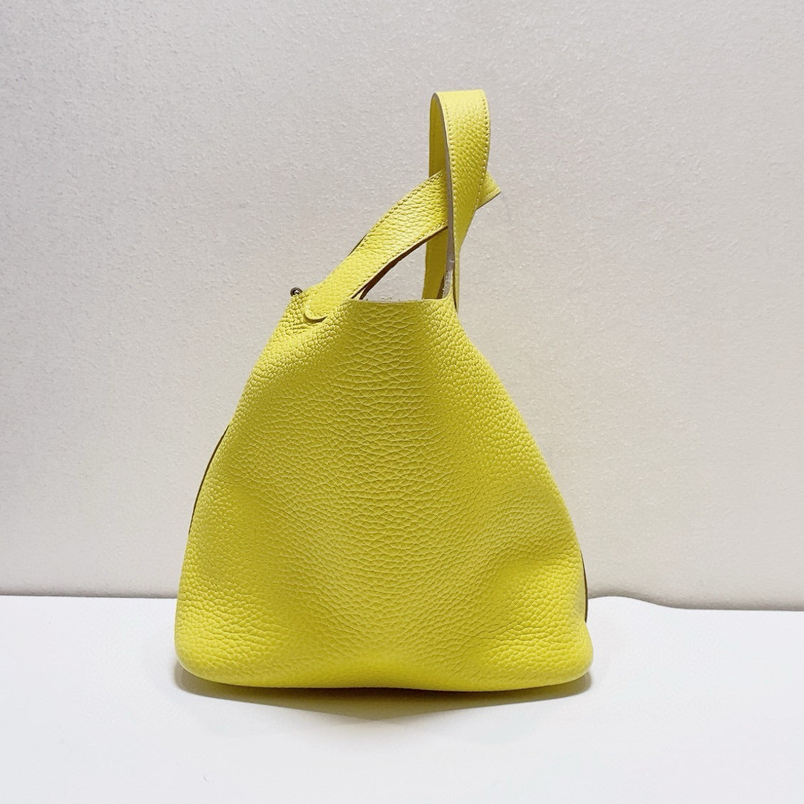 Hermès - Picotin Lock 18 - Taurillon Clemence leather - Lemon Yellow - (mini)