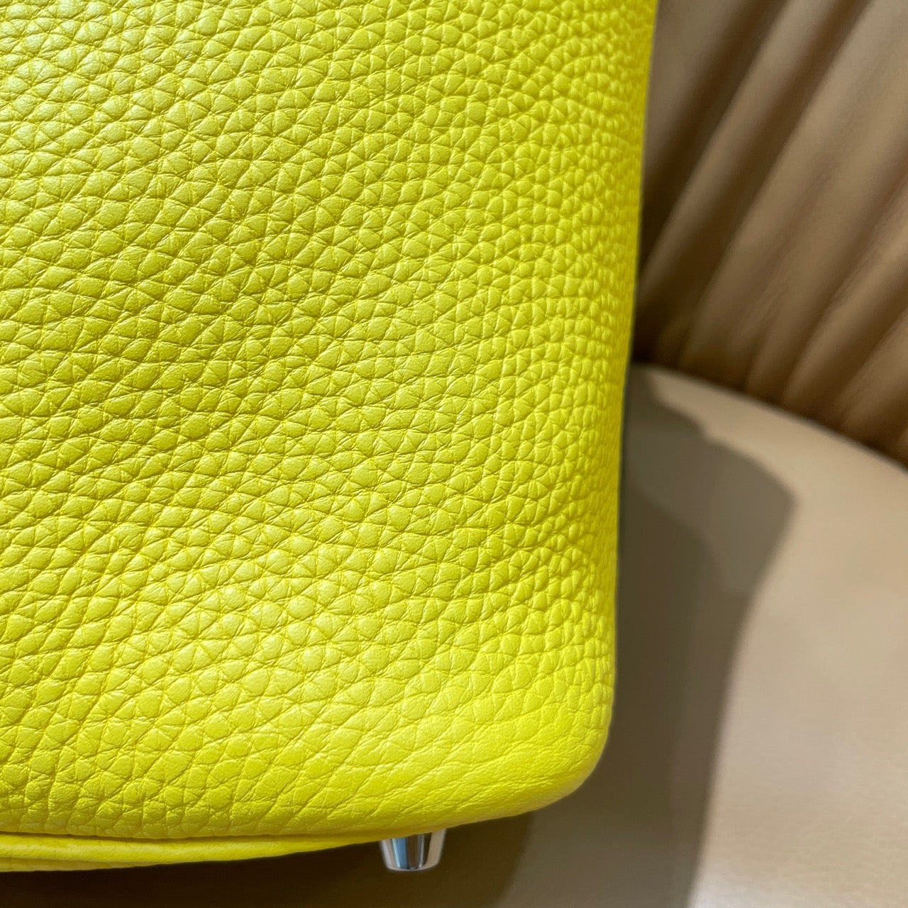 Hermès - Picotin Lock 18 - Togo leather - Lemon Yellow - (Small)