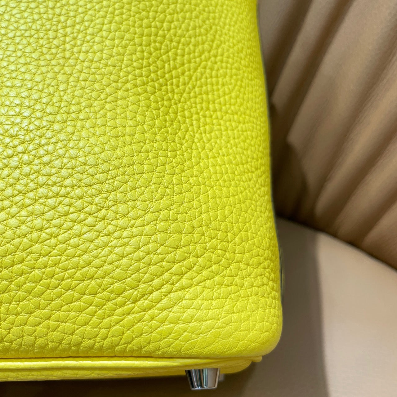 Hermès - Picotin Lock 18 - Togo leather - Lemon Yellow - (Small)