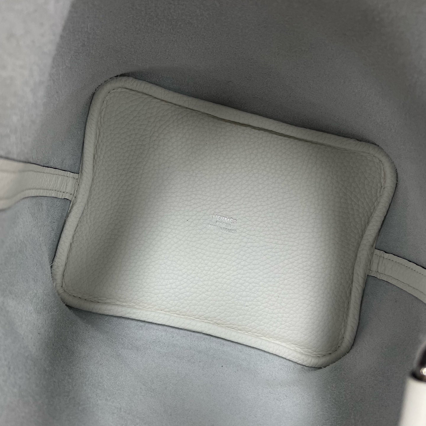 Hermès - Picotin Lock 18 - Togo leather - White with Palladium Hardware - (Mini)