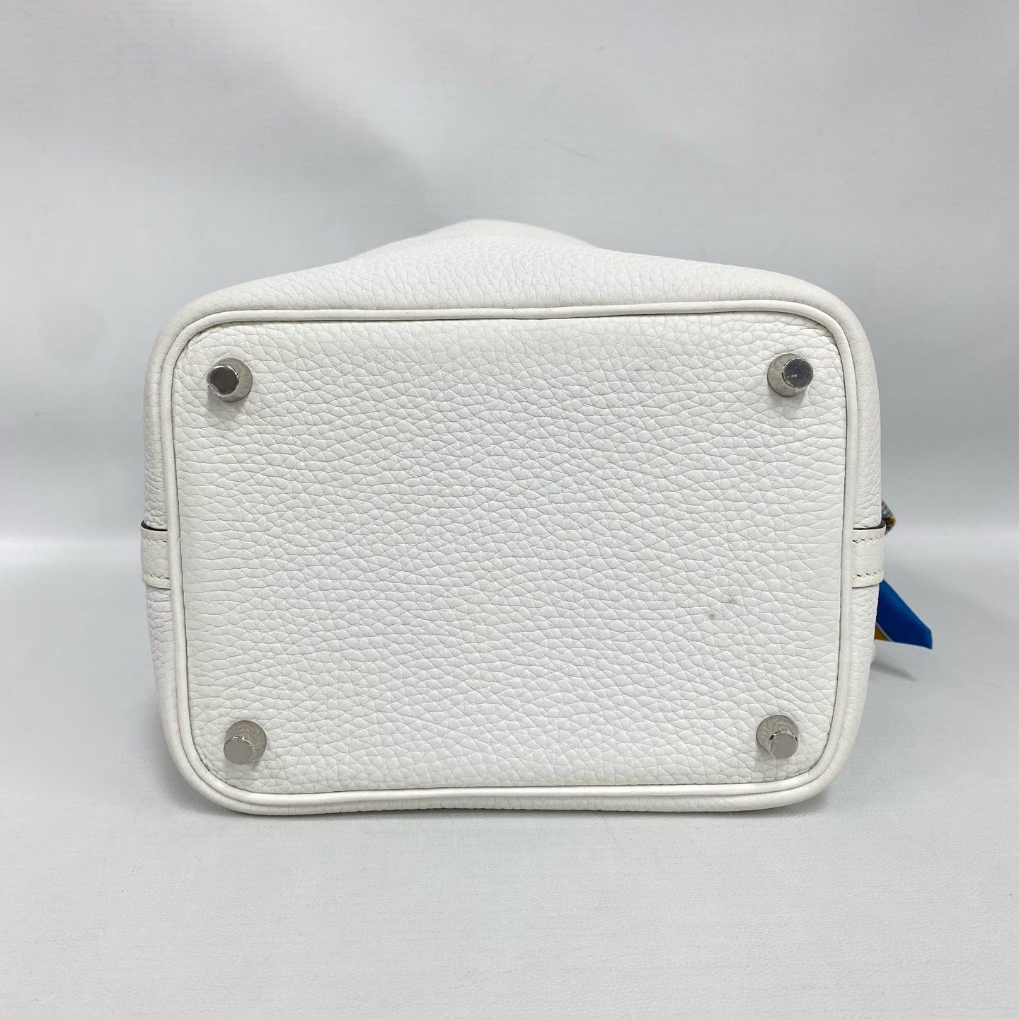 Hermès - Picotin Lock 18 - Togo leather - White with Palladium Hardware - (Mini)
