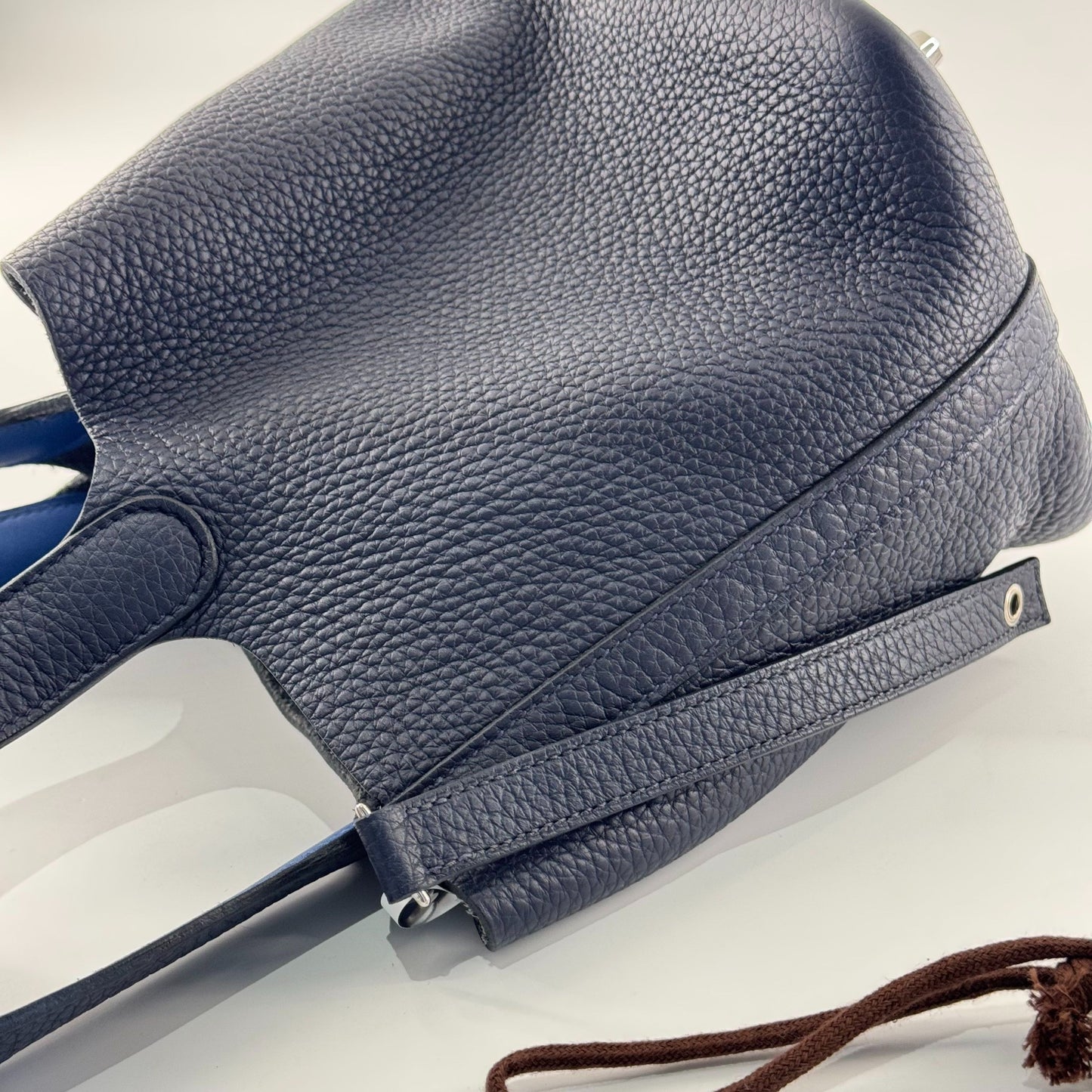 Hermes - Picotin Lock - Leather - Navy