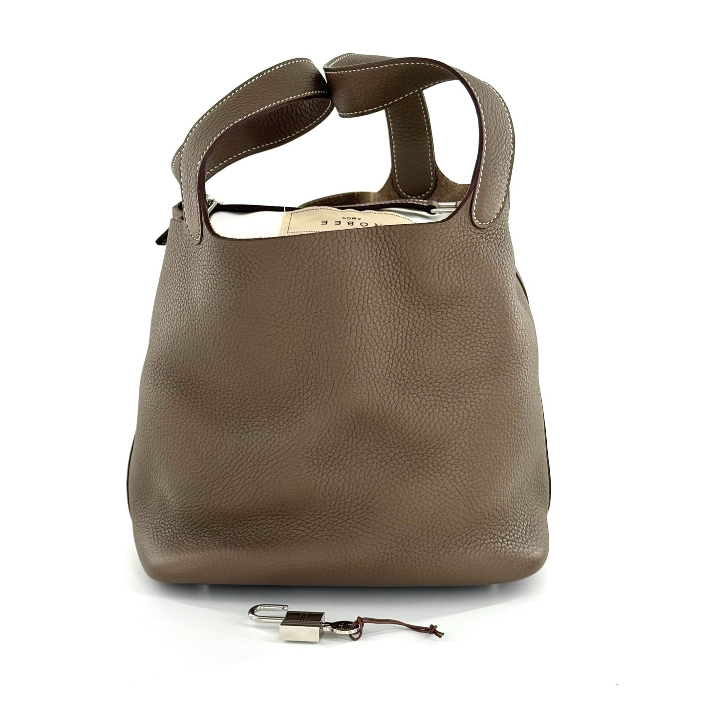 Hermes - Picotin Lock 22 - Leather - Grey
