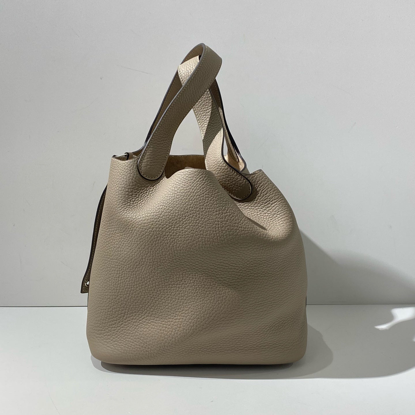 Hermes - Picotin Lock 22 - Leather - Beige - (medium)