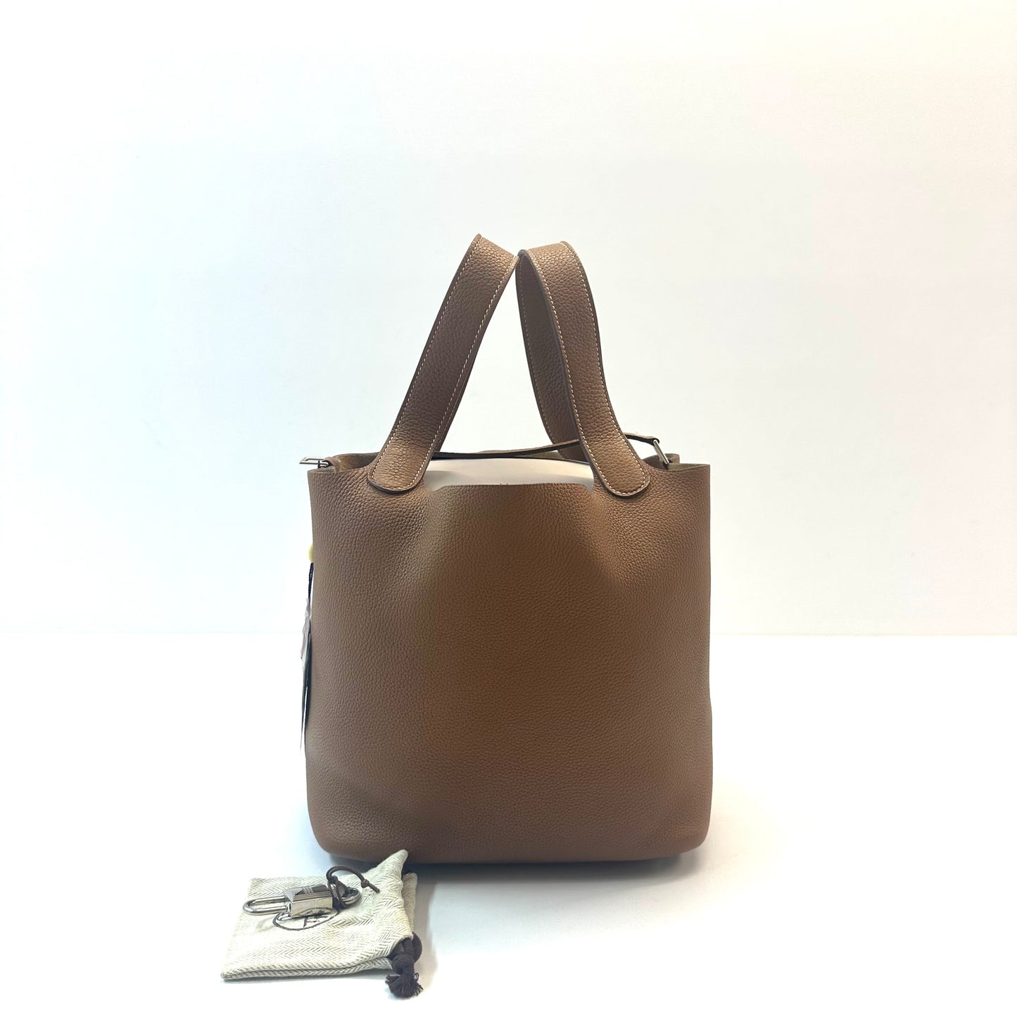 Hermes - Picotin Lock 22 - Leather - Brown - (medium)