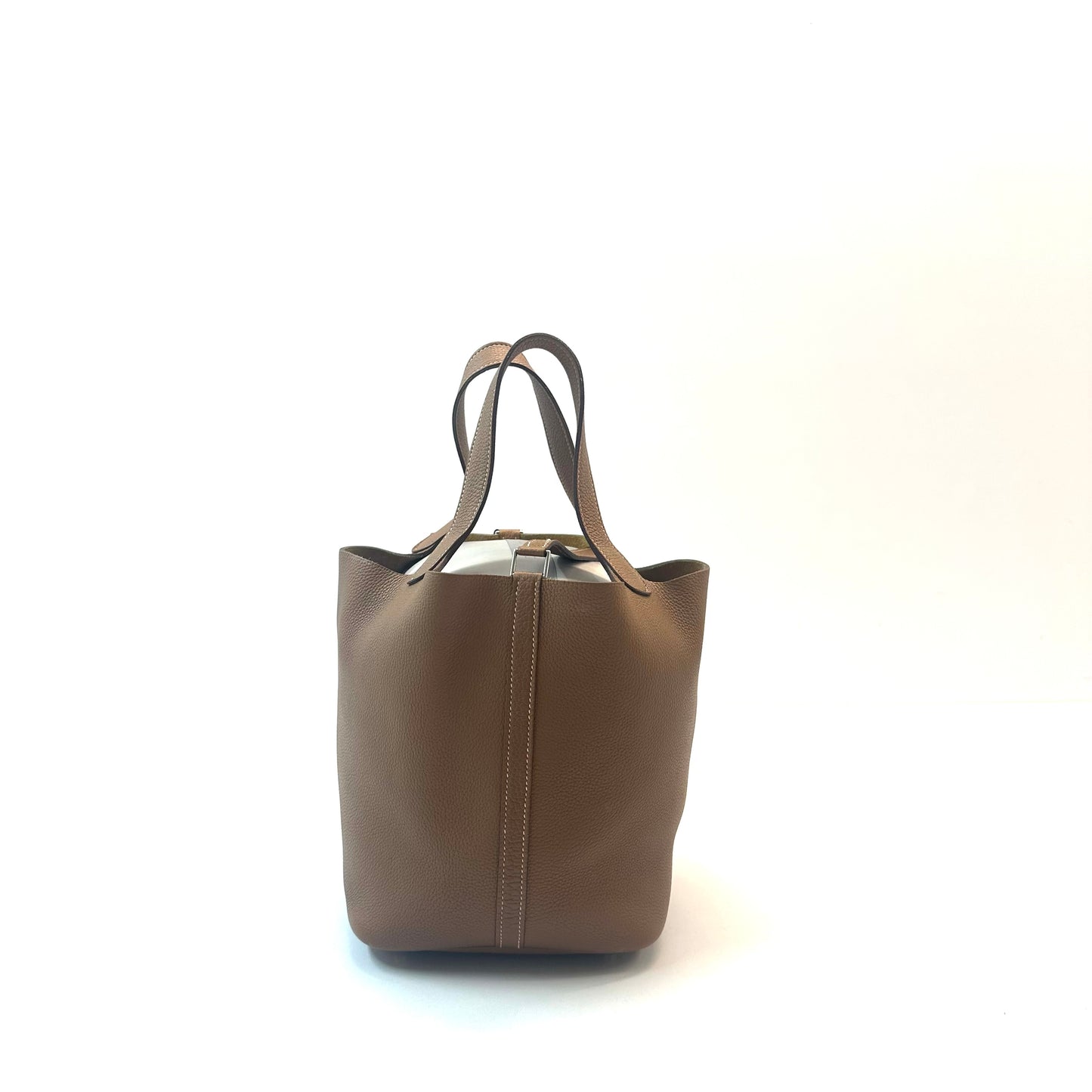 Hermes - Picotin Lock 22 - Leather - Brown - (medium)