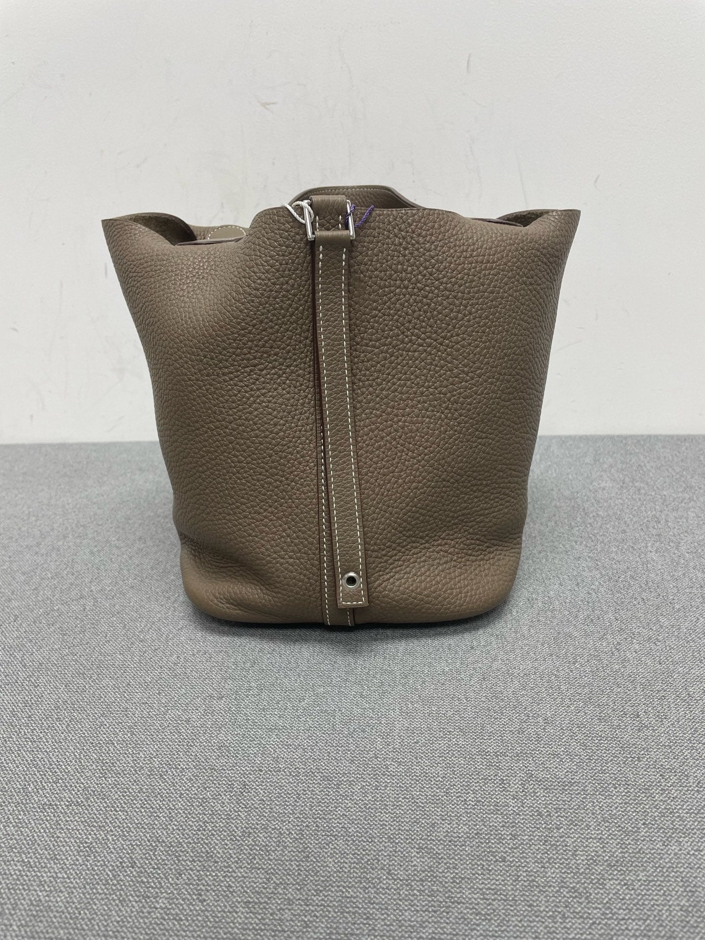 Hermès - Picotin Lock 22 - Leather - Grey - (Medium)