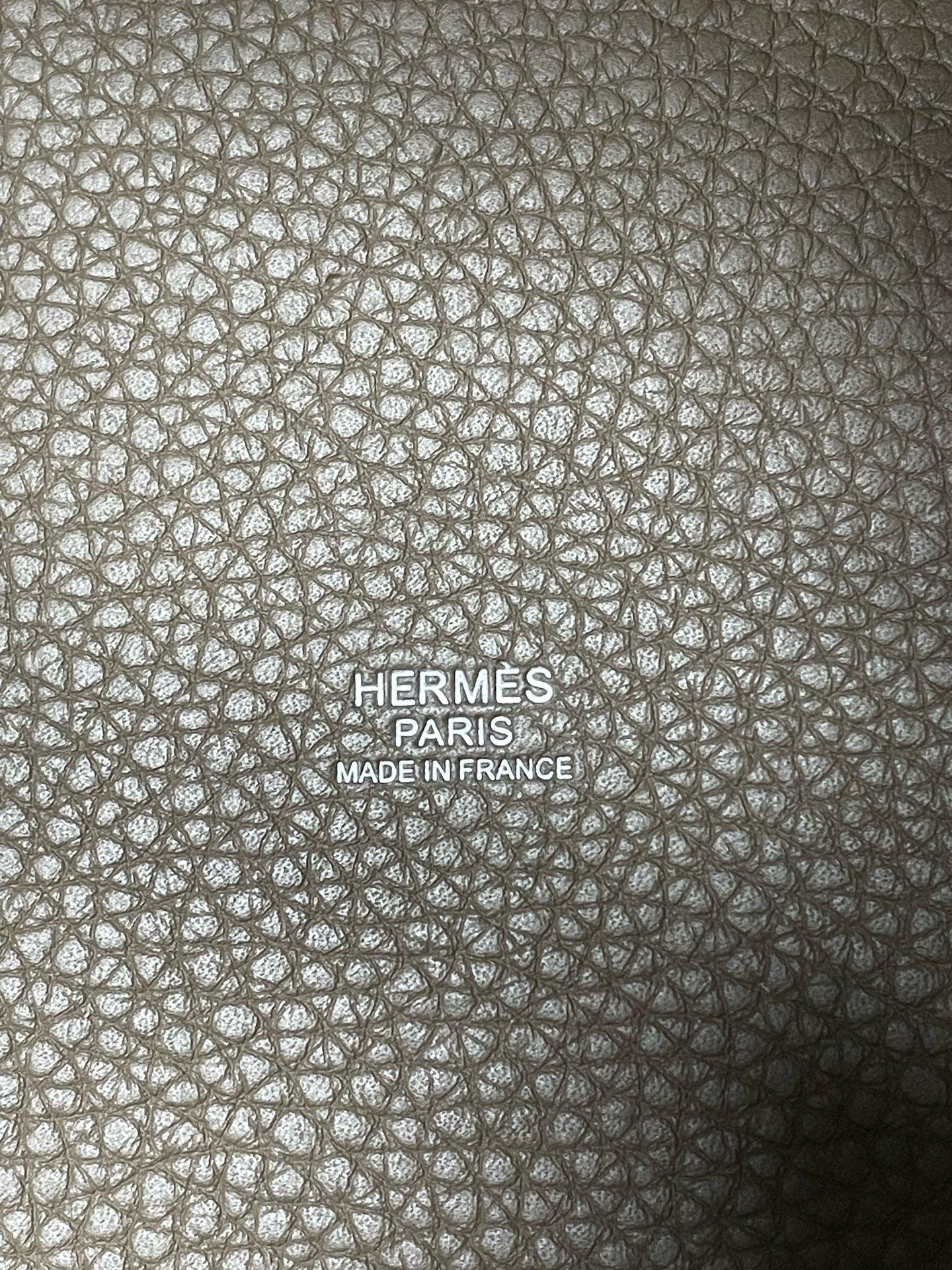 Hermès - Picotin Lock 22 - Leather - Grey - (Medium)