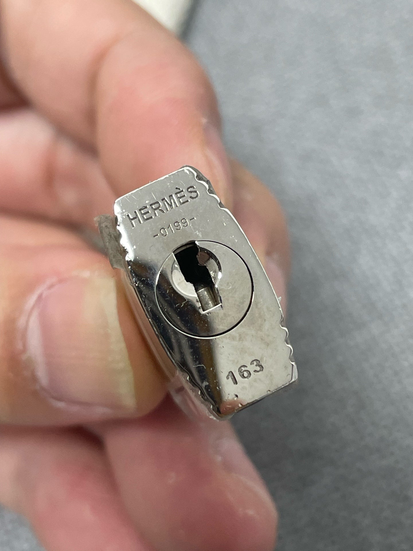 Hermès - Picotin Lock 22 - Leather - Grey - (Medium)