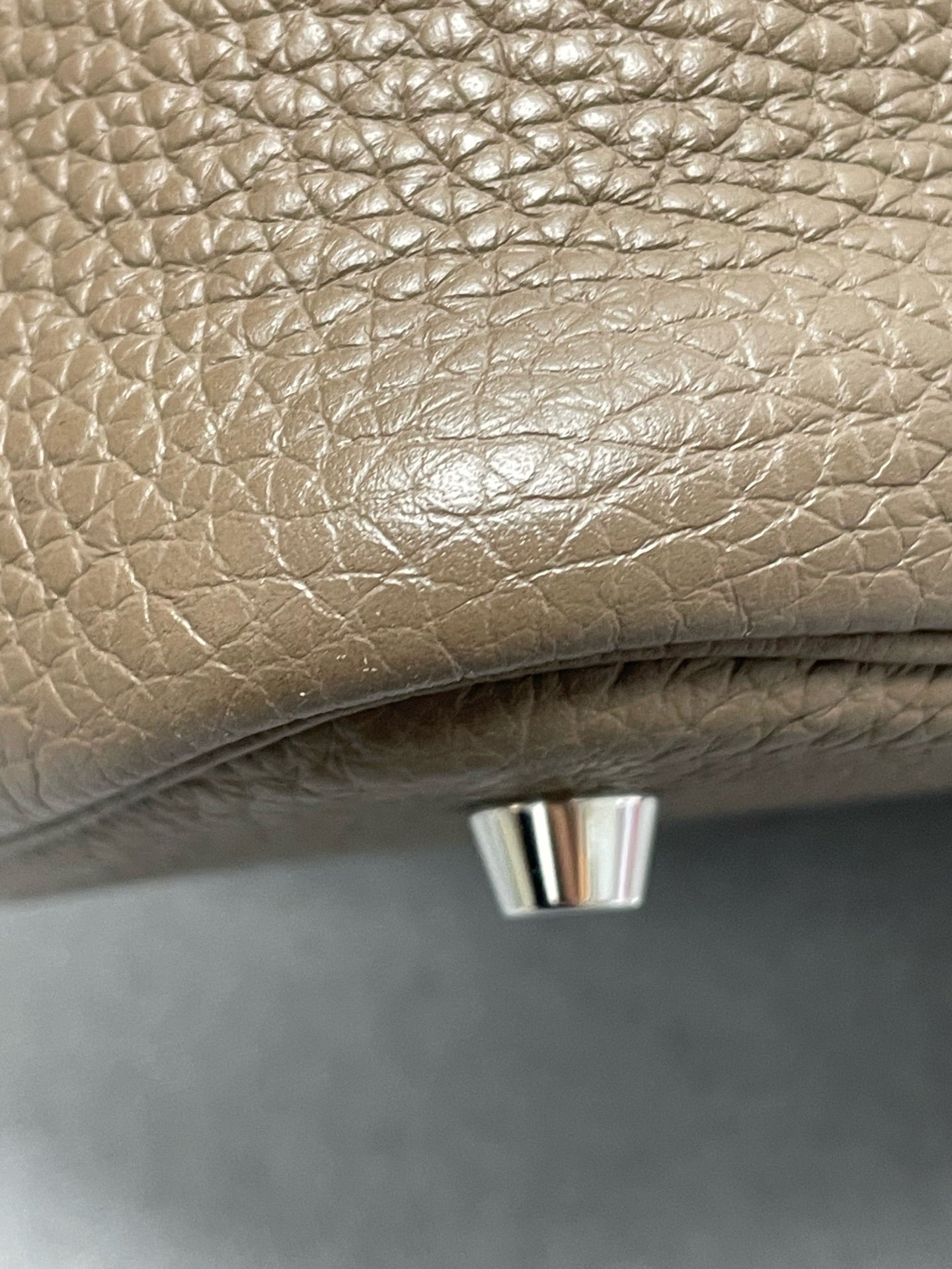 Hermès - Picotin Lock 22 - Leather - Grey - (Medium)
