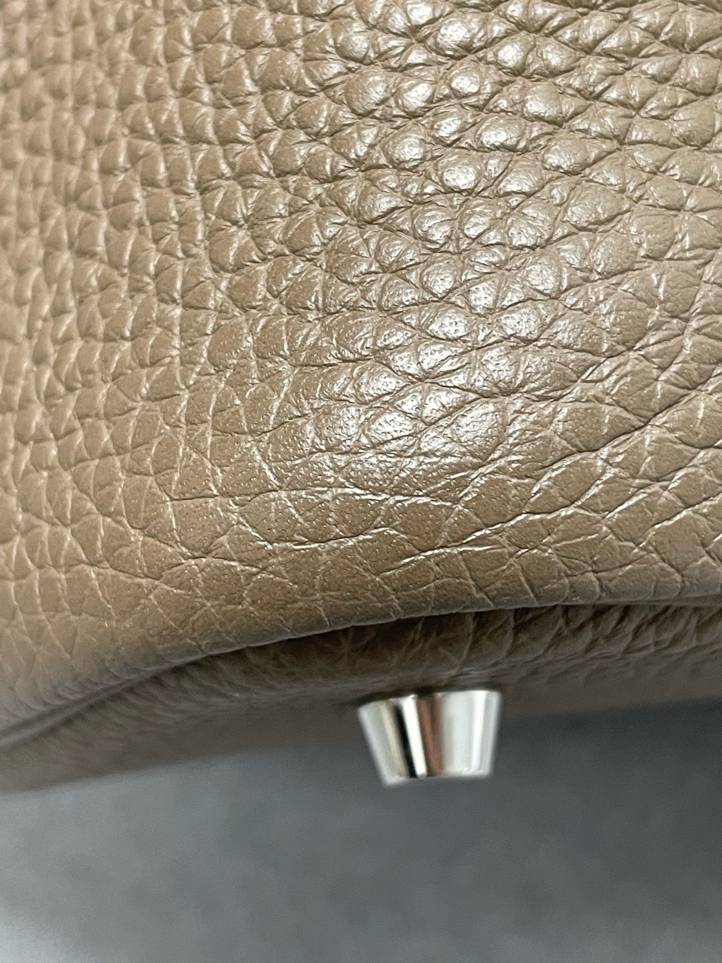 Hermès - Picotin Lock 22 - Leather - Grey - (Medium)