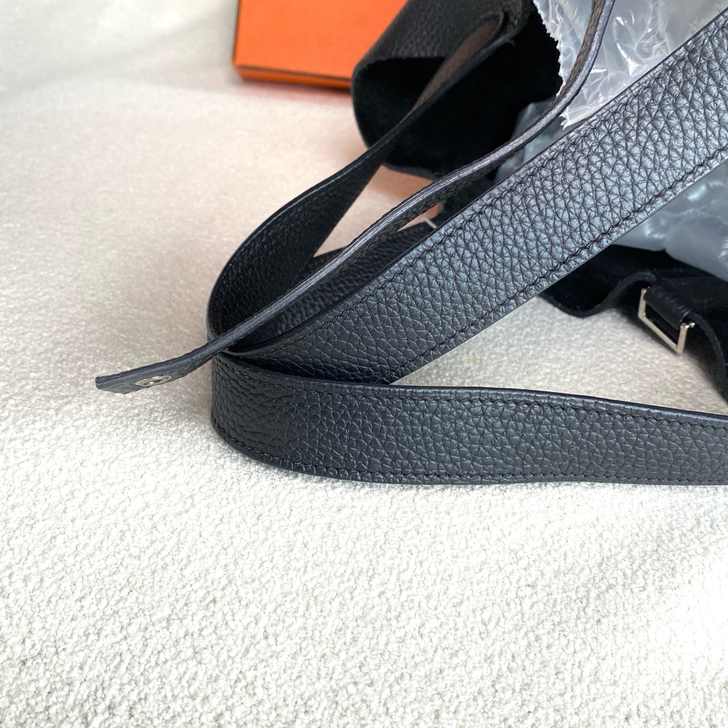 Hermès - Picotin Lock 22 - Taurillon Clemence leather - Black with silver-tone hardware - (medium)