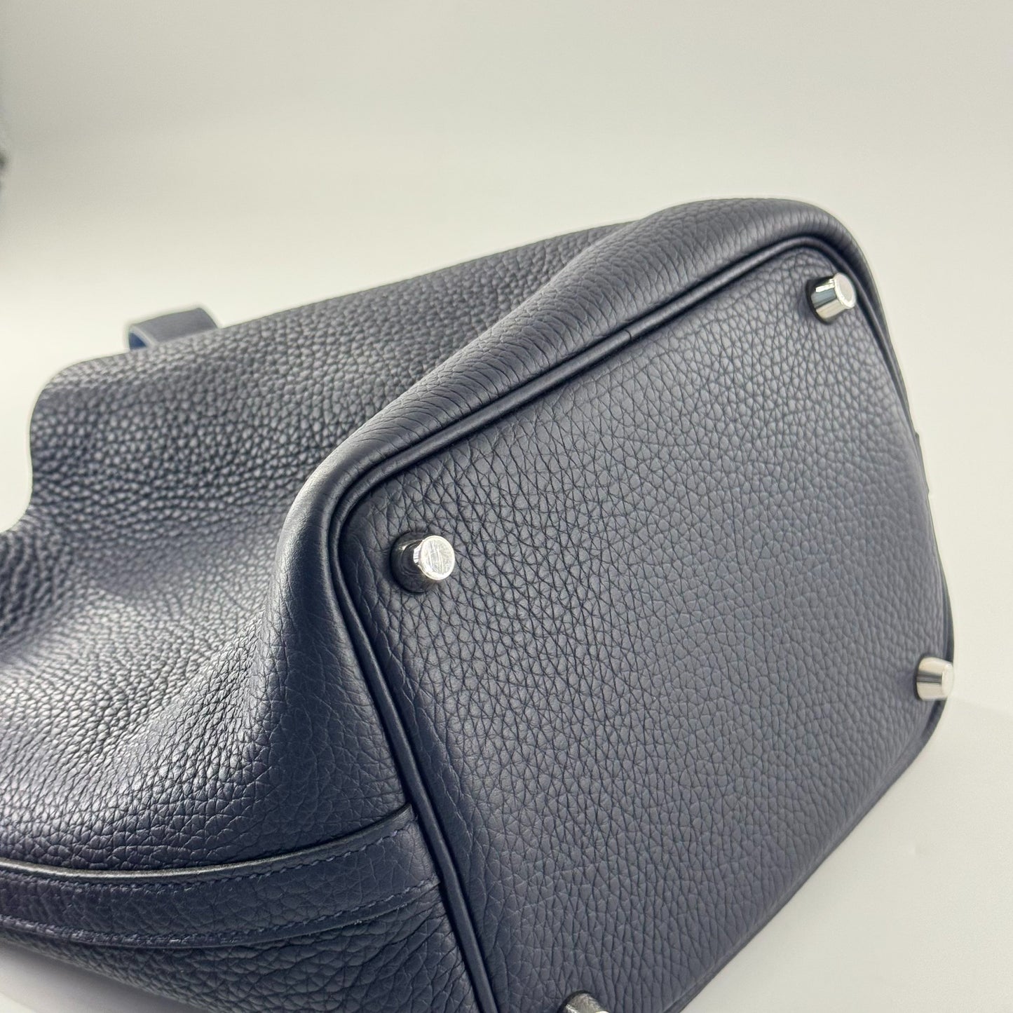 Hermes - Picotin Lock - Leather - Navy